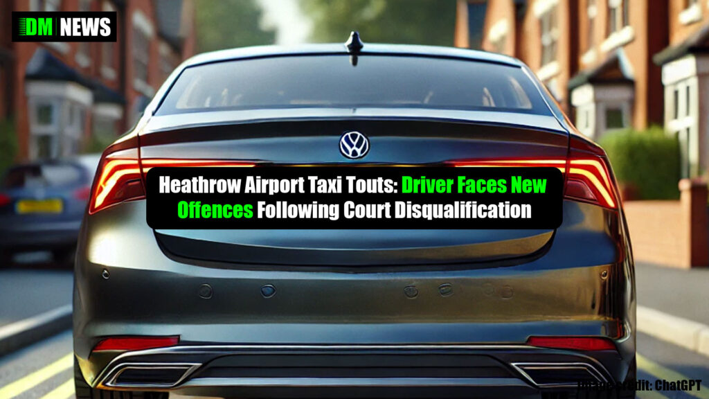 Heathrow Airport Taxi Driver Faces New Offences Following Court Disqualification