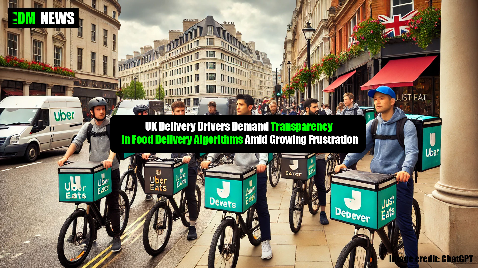 UK Delivery Drivers Demand Transparency in Food Delivery Algorithms Amid Growing Frustration