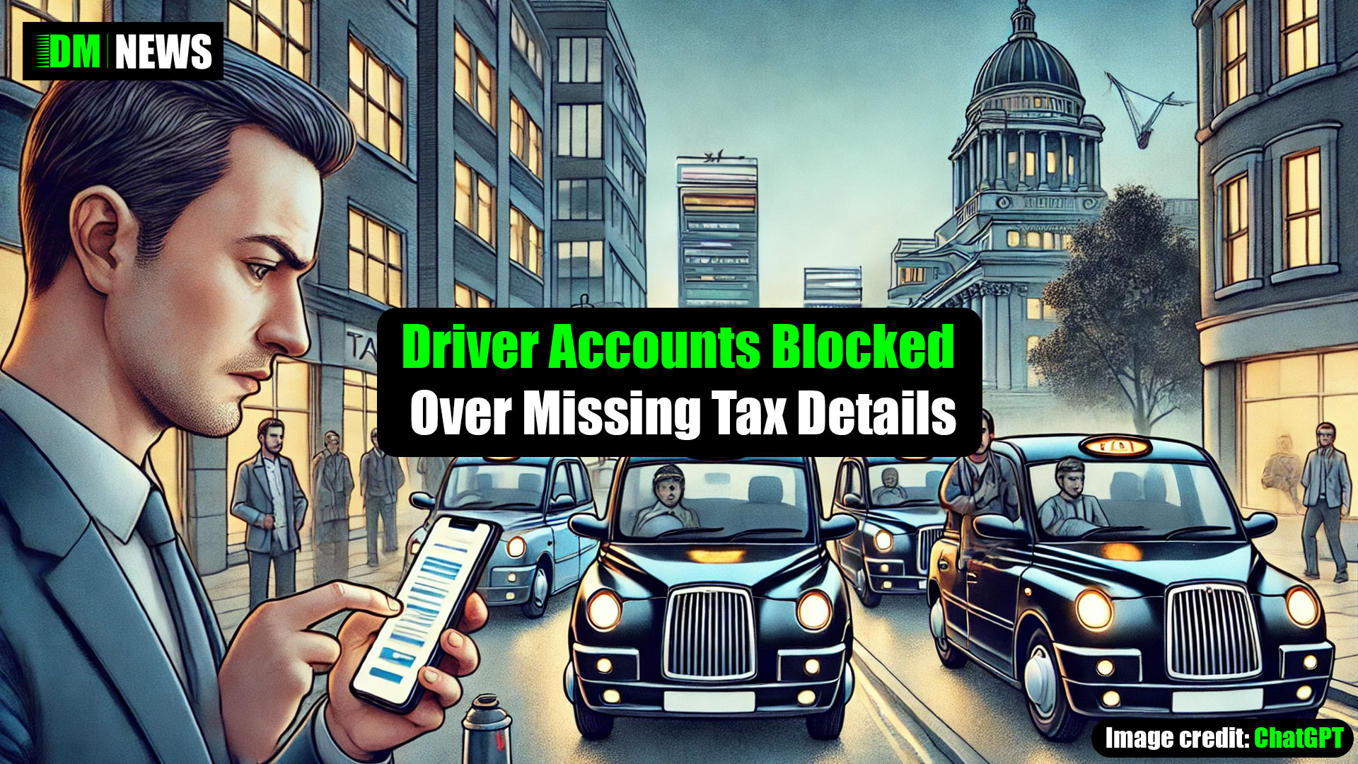 HMRC Cracks Down on Taxi App Drivers: Accounts Blocked Over Missing Tax Details