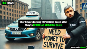 Uber Drivers Earning £1 Per Mile? Here’s What They’re REALLY Left With After Costs!