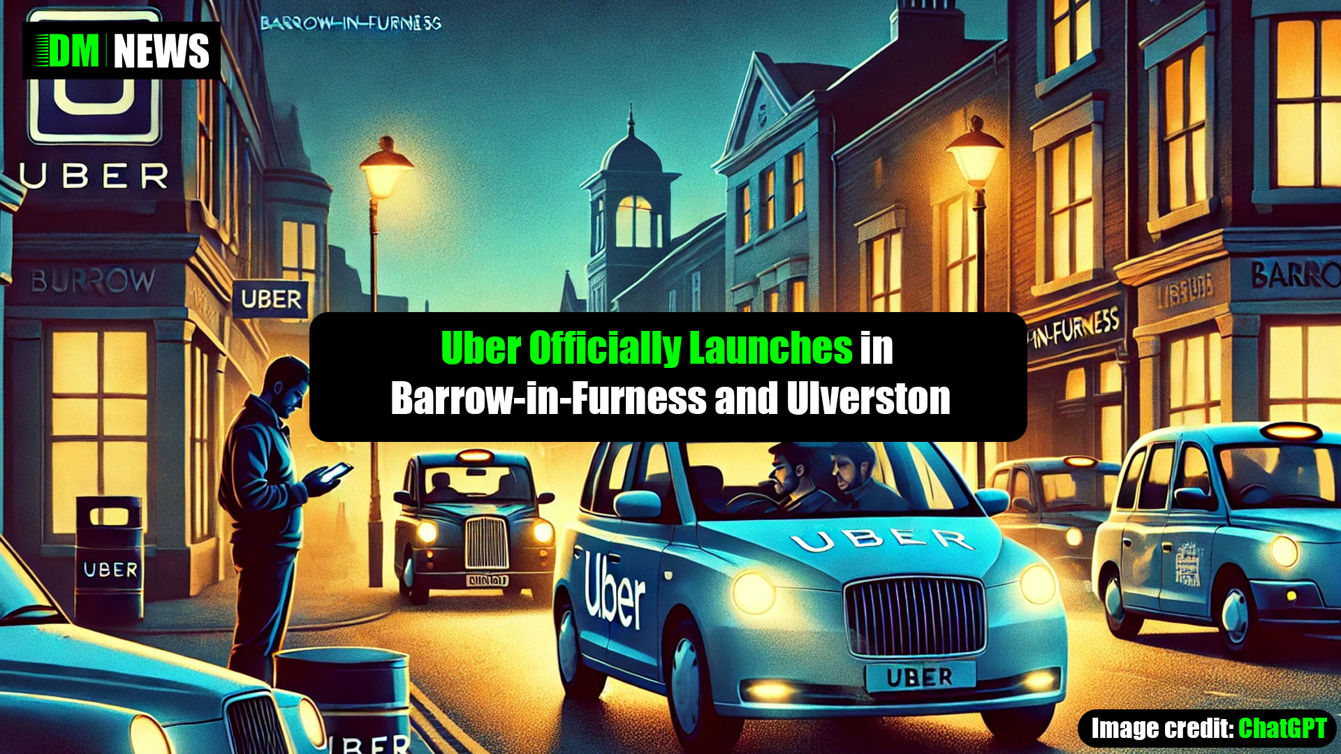 Uber Officially Launches in Barrow-in-Furness and Ulverston