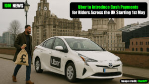 Uber to Introduce Cash Payments for Riders Across the UK Starting 1st May