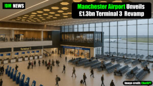Manchester Airport Unveils £1.3bn Terminal 3 Revamp: Bigger, Better, and Built for the Future