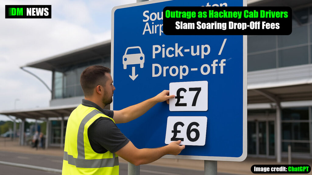 Outrage as Hackney Cab Drivers Slam Soaring Drop-Off Fees at Southampton Airport