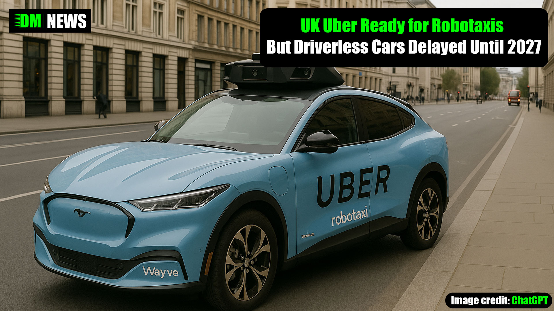 UK Uber Ready for Robotaxis — But Driverless Cars Delayed Until 2027