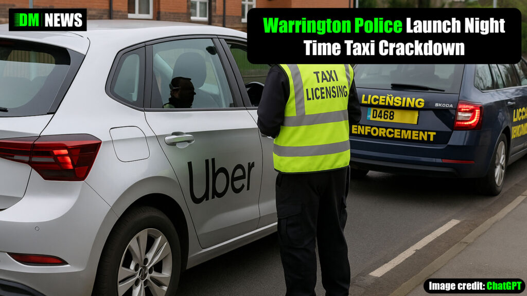 Warrington Police Launch Night-Time Taxi Crackdown Amid Growing Licensing Concerns