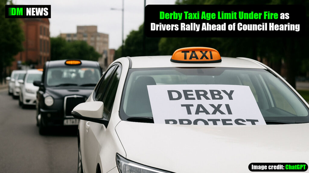 Derby Taxi Age Limit Under Fire as Drivers Rally Ahead of Council Hearing