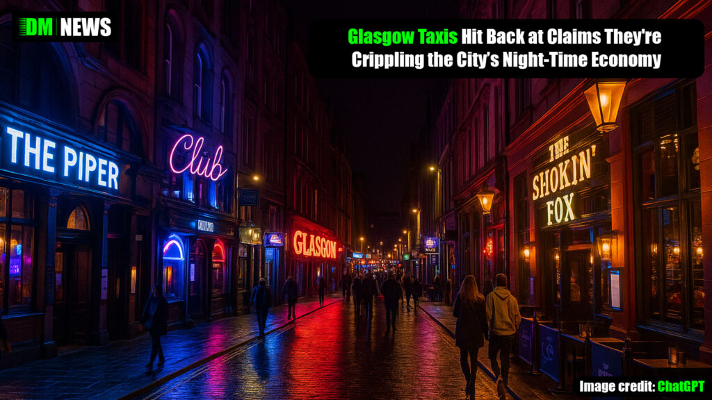 Glasgow Taxis Hit Back at Claims They're Crippling the City’s Night-Time Economy