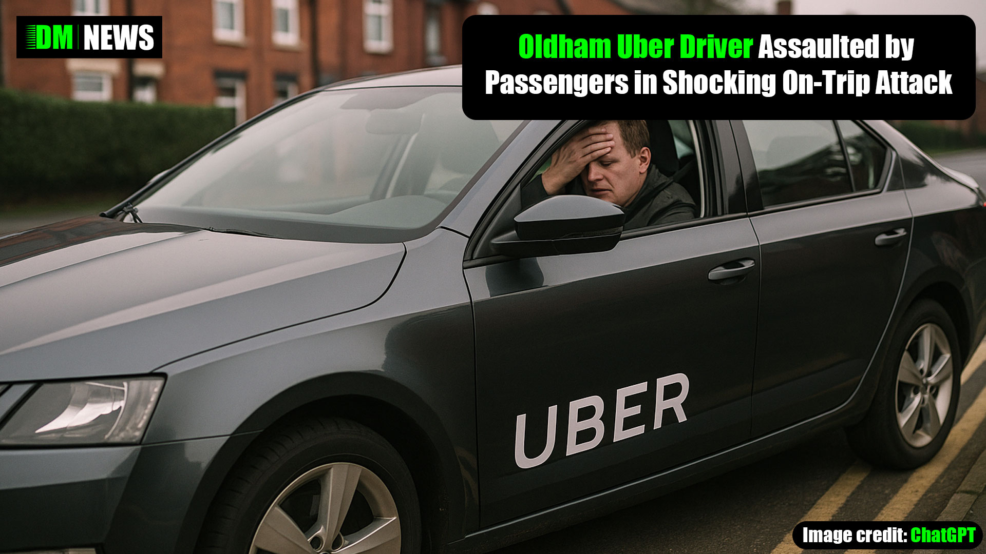 Oldham Uber Driver Assaulted by Passengers in Shocking On-Trip Attack