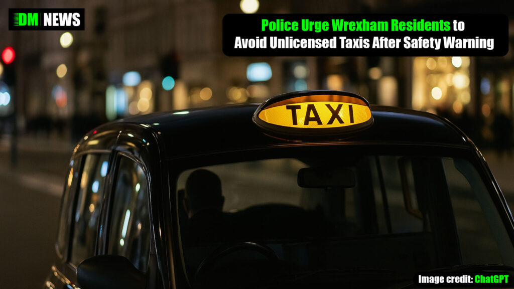 Police Urge Wrexham Residents to Avoid Unlicensed Taxis After Safety Warning