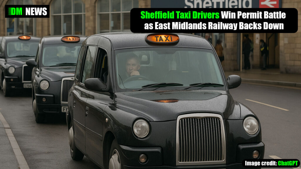 Sheffield Taxi Drivers Win Permit Battle as East Midlands Railway Backs Down
