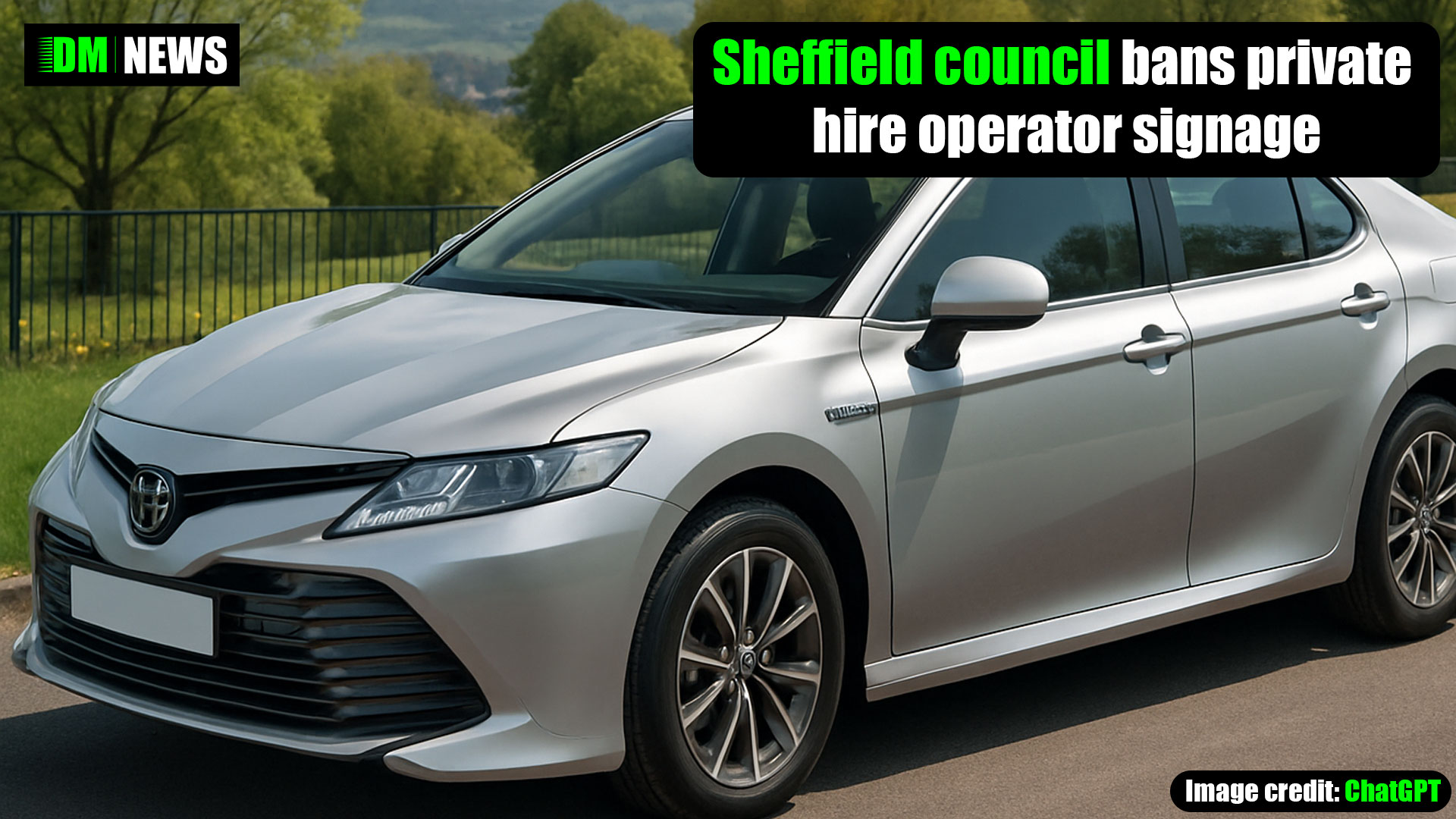 Sheffield council bans private hire operator signage on vehicles — with some exceptions
