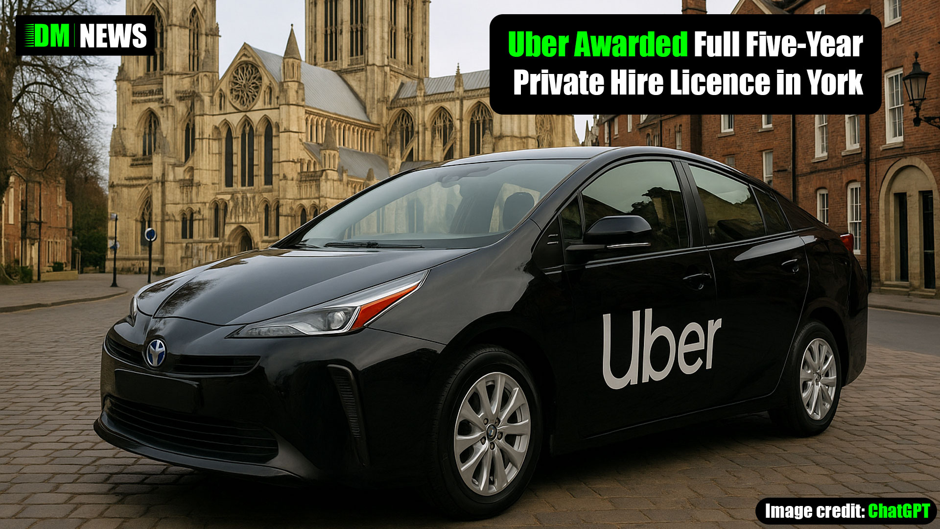 Uber Awarded Full Five-Year Private Hire Licence in York After Probationary Period