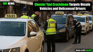 Chester Taxi Crackdown Targets Unsafe Vehicles and Unlicensed Drivers