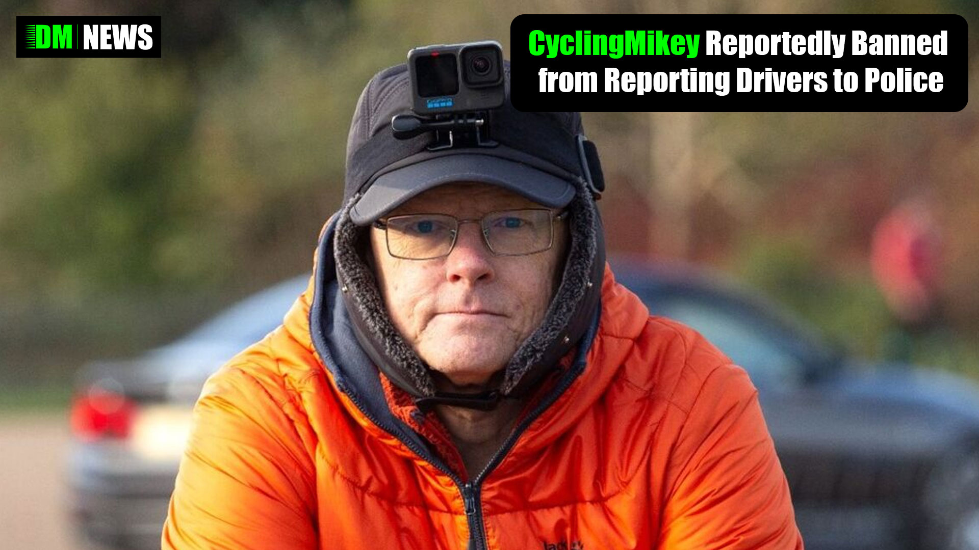CyclingMikey Reportedly Banned from Reporting Drivers to Police