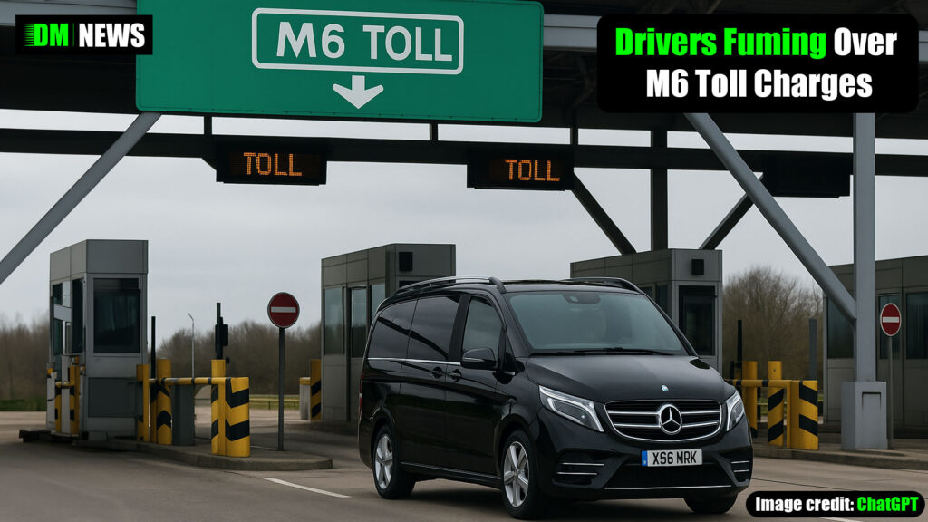 Drivers Fuming Over M6 Toll Charges: Why the Mercedes V-Class Is Being Treated Like a Van