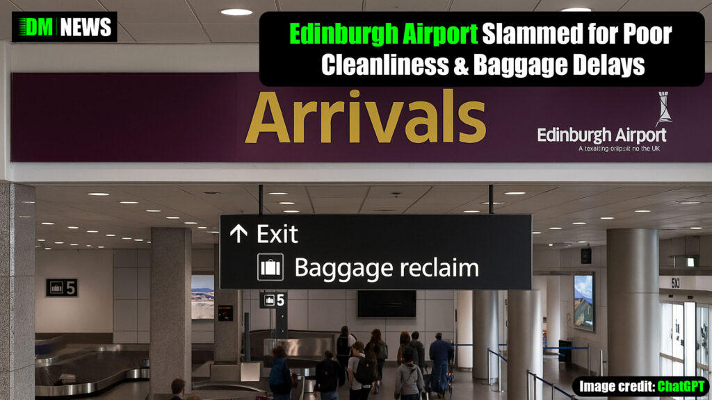 Edinburgh Airport Slammed for Poor Cleanliness & Baggage Delays