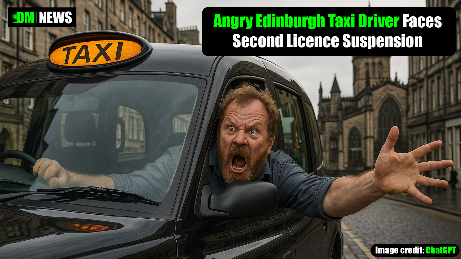 Edinburgh Taxi Driver Faces Second Licence Suspension After Allegations of Aggressive Behaviour Towards Passengers and Cyclists