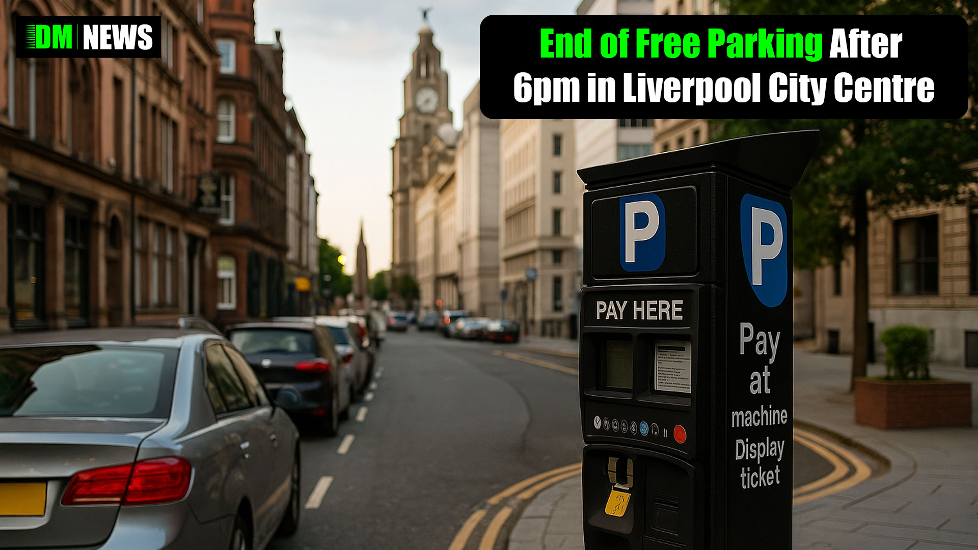 End of Free Parking After 6pm in Liverpool City Centre – What It Means for Drivers and the Taxi Trade