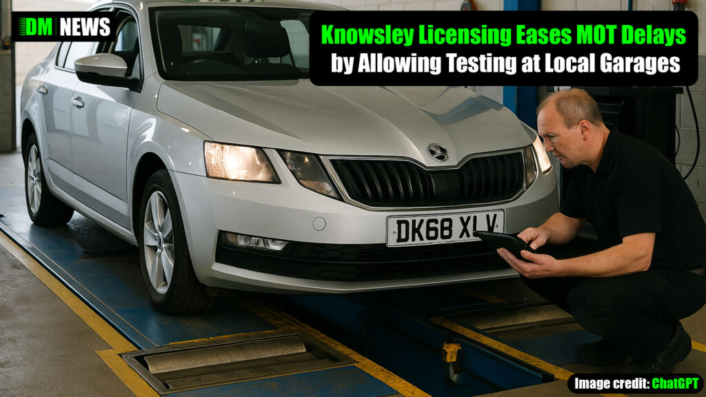 Knowsley Licensing Eases MOT Delays by Allowing Testing at Local Garages