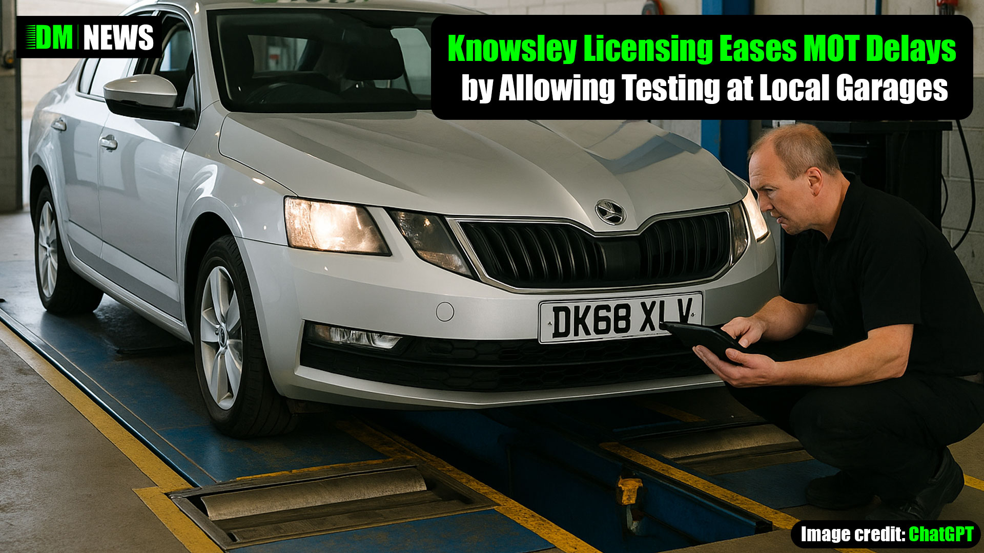 Knowsley Licensing Eases MOT Delays by Allowing Testing at Local Garages