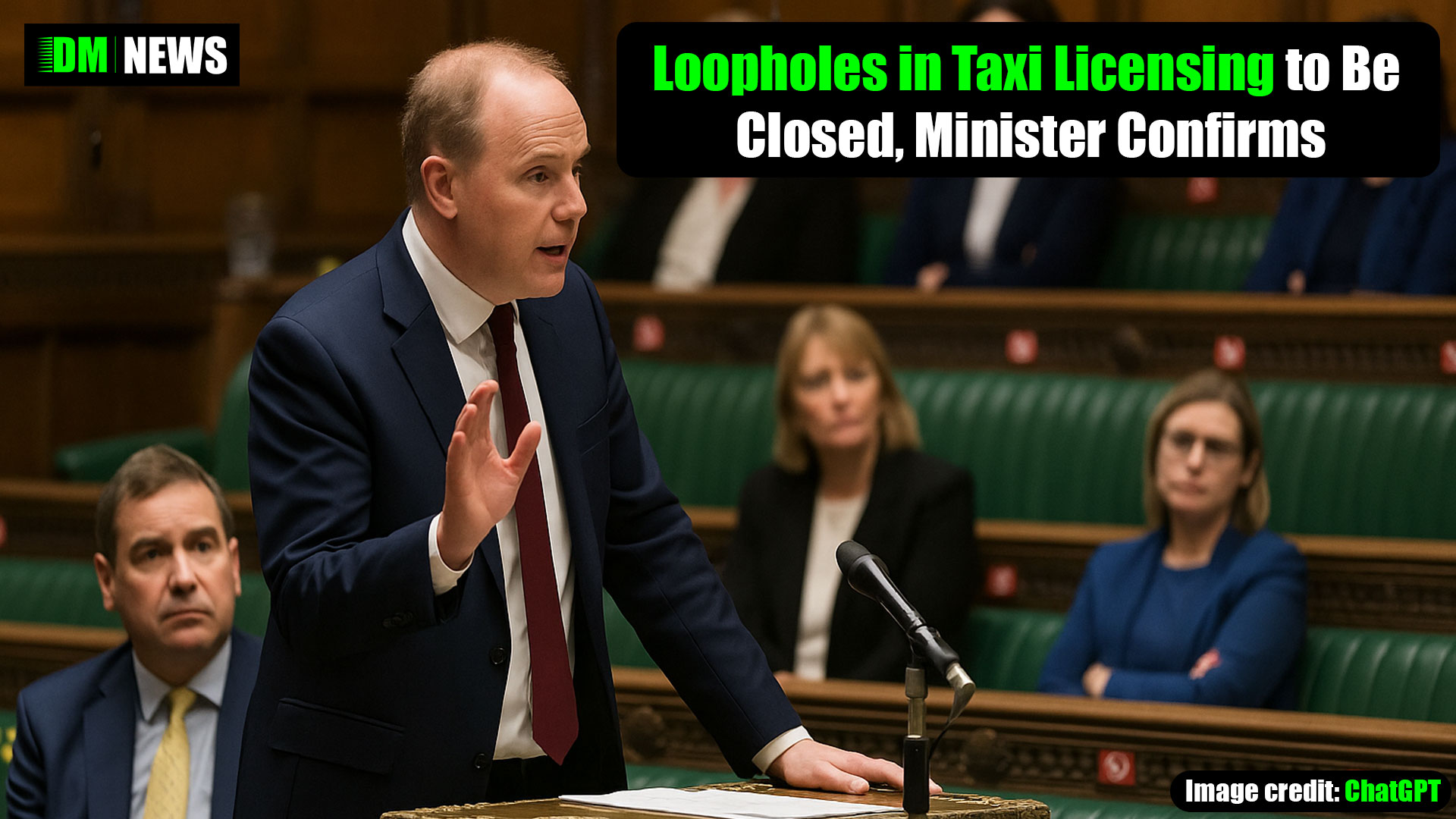Loopholes in Taxi Licensing to Be Closed, Minister Confirms