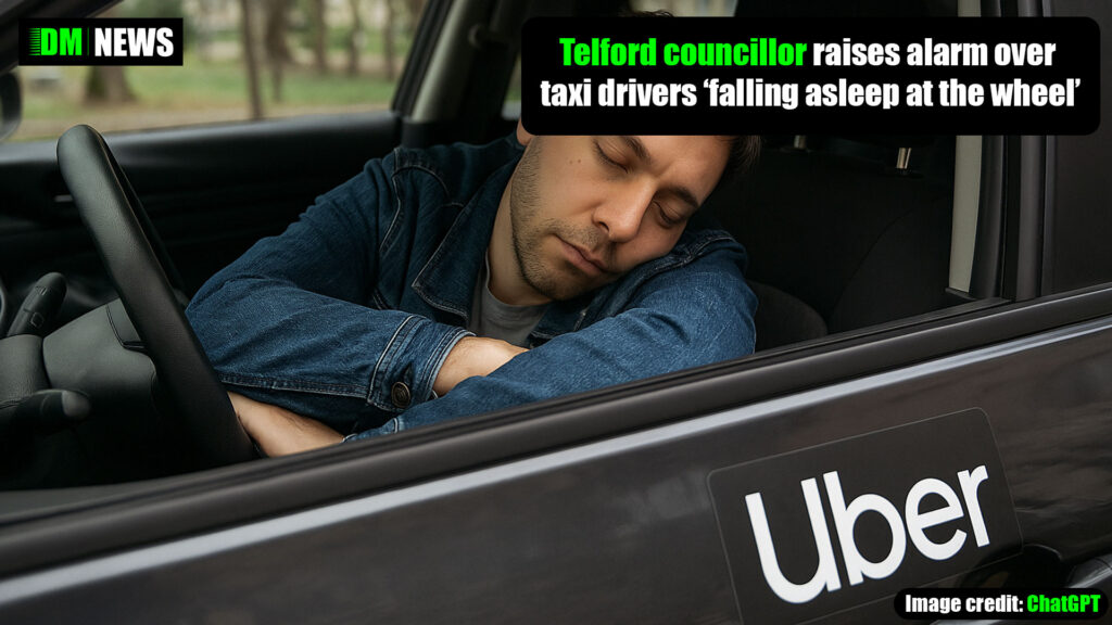 Telford councillor raises alarm over taxi drivers ‘falling asleep at the wheel’