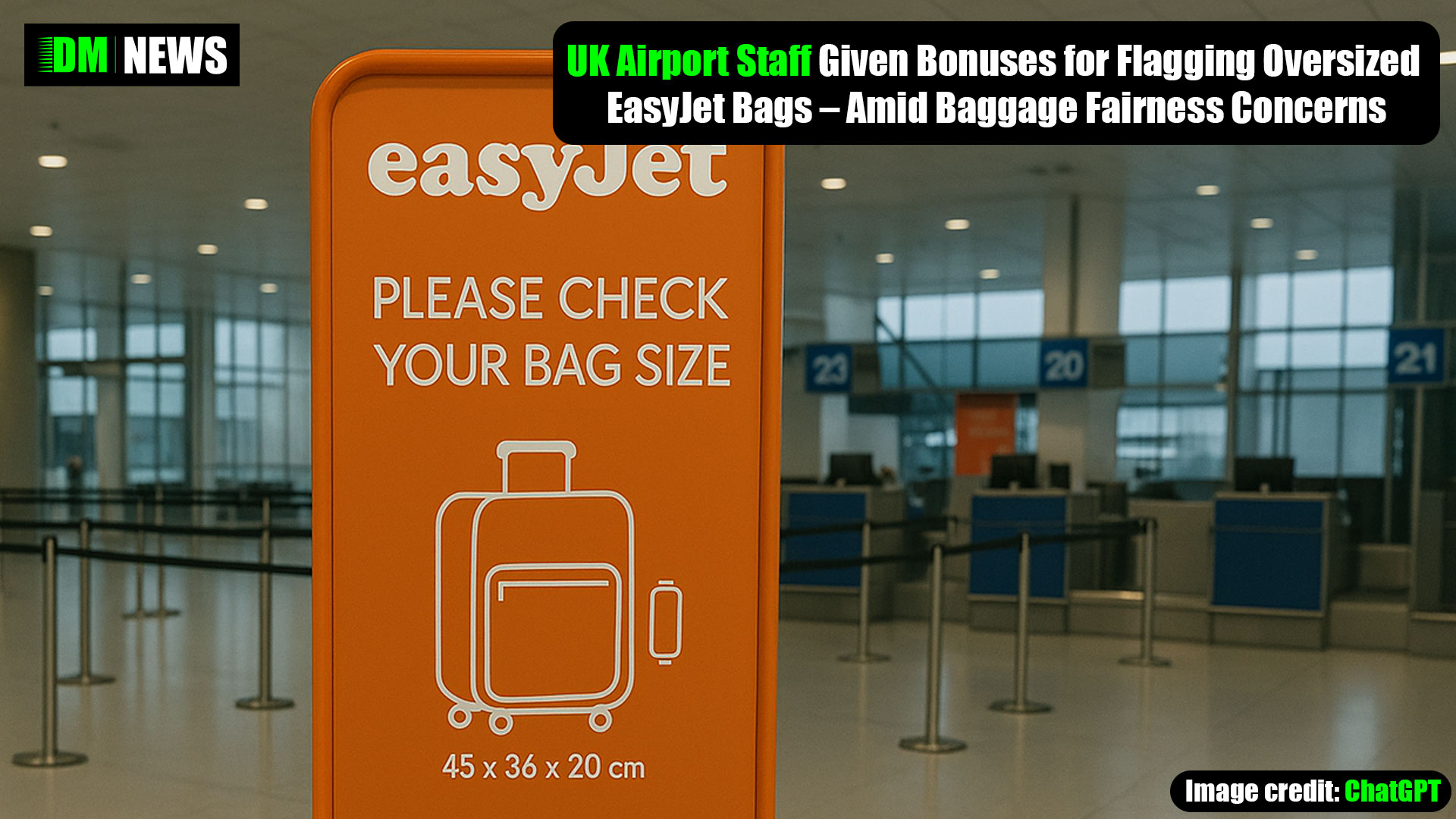 UK Airport Staff Given Bonuses for Flagging Oversized EasyJet Bags – Amid Baggage Fairness Concerns