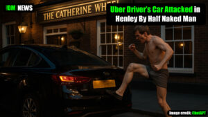 Uber Driver’s Car Attacked in Henley By Half Naked Man