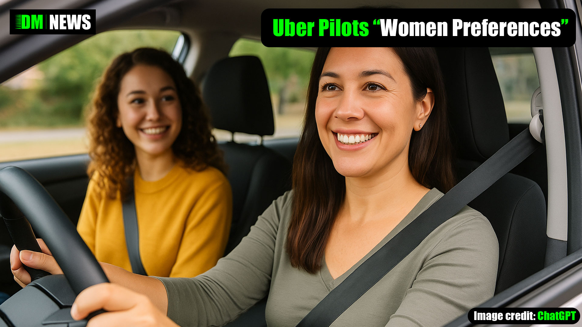 Uber Pilots “Women Preferences” in U.S. - Now Inclusive of Non‑Binary Drivers