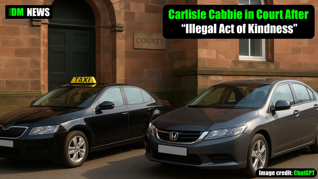 Carlisle Cabbie in Court After “Illegal Act of Kindness”