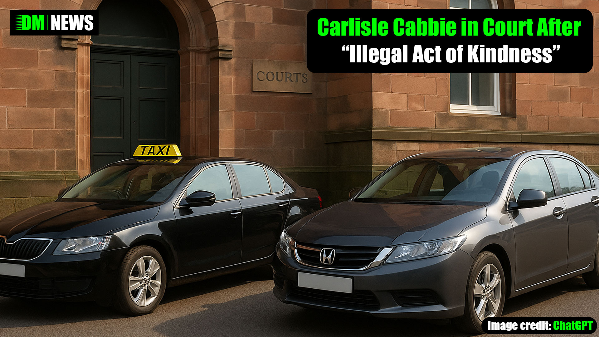 Carlisle Cabbie in Court After “Illegal Act of Kindness”