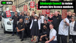 Edinburgh Council to review private hire licence numbers after taxi drivers raise concerns