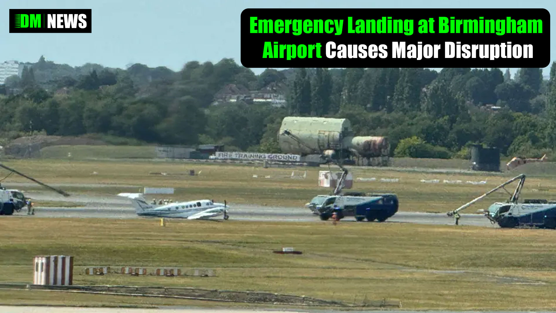 Emergency Landing at Birmingham Airport Causes Widespread Flight Disruption