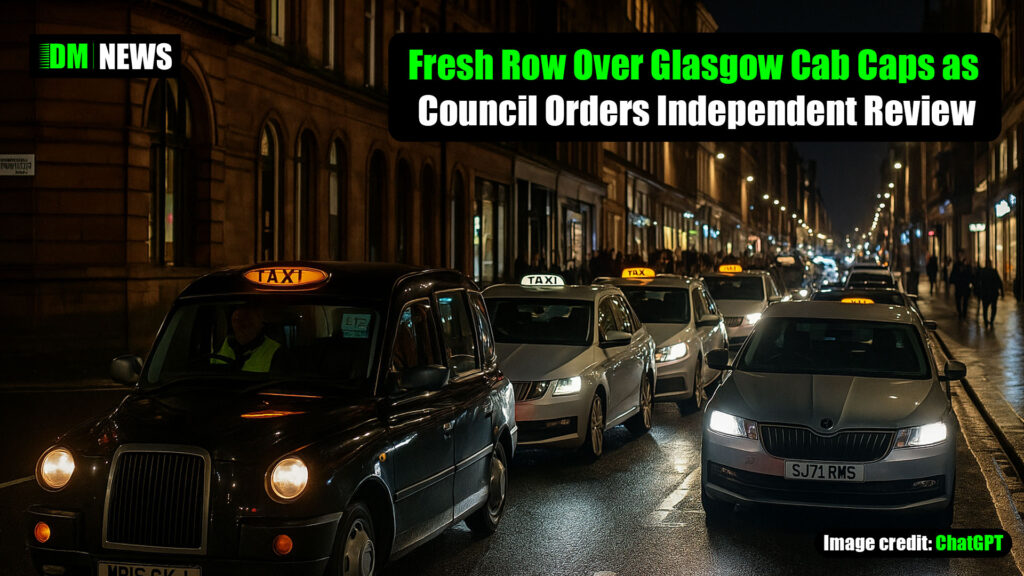 Fresh Row Over Glasgow Cab Caps as Council Orders Independent Review