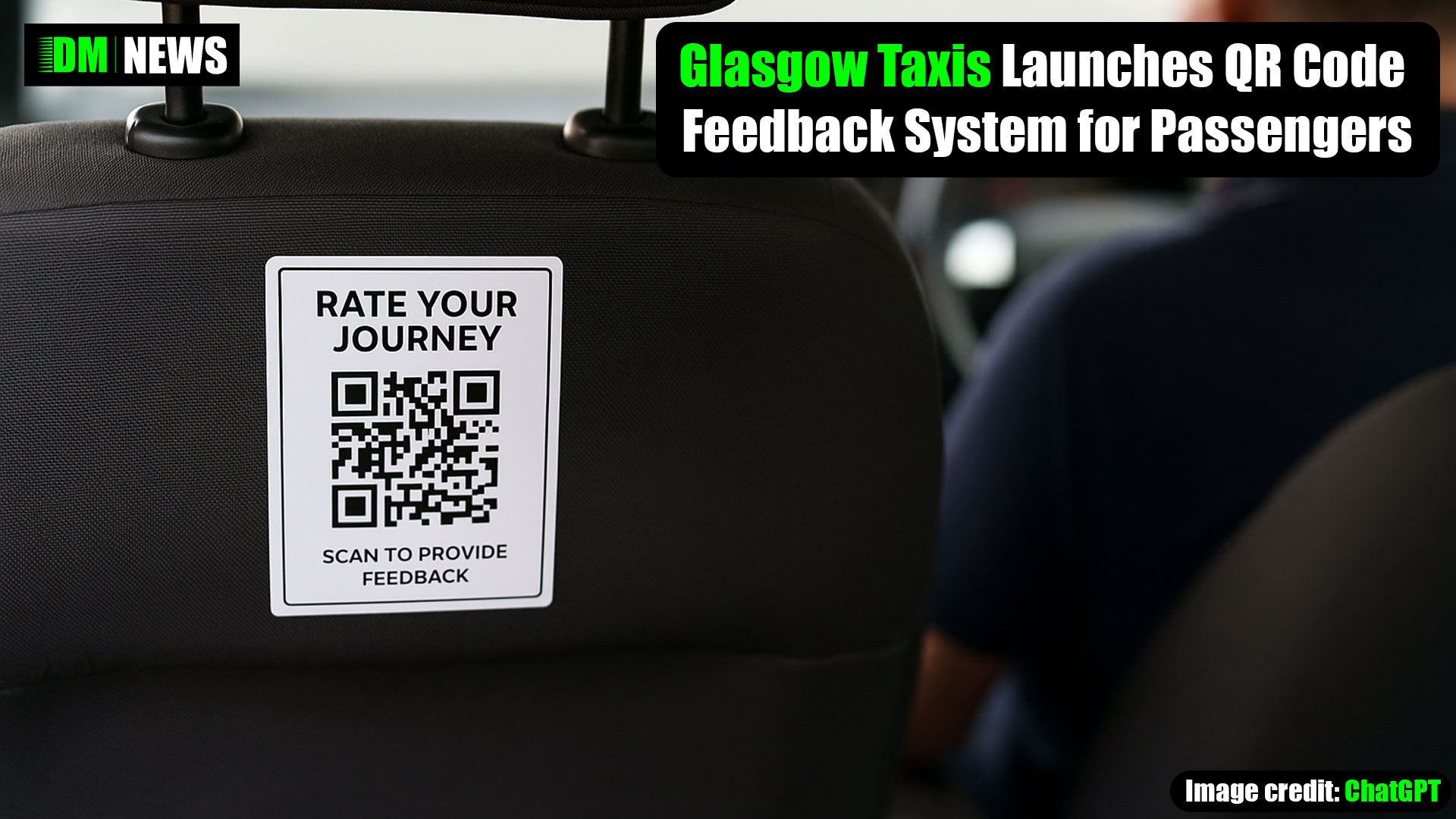 Glasgow Taxis Launches QR Code Feedback System for Passengers
