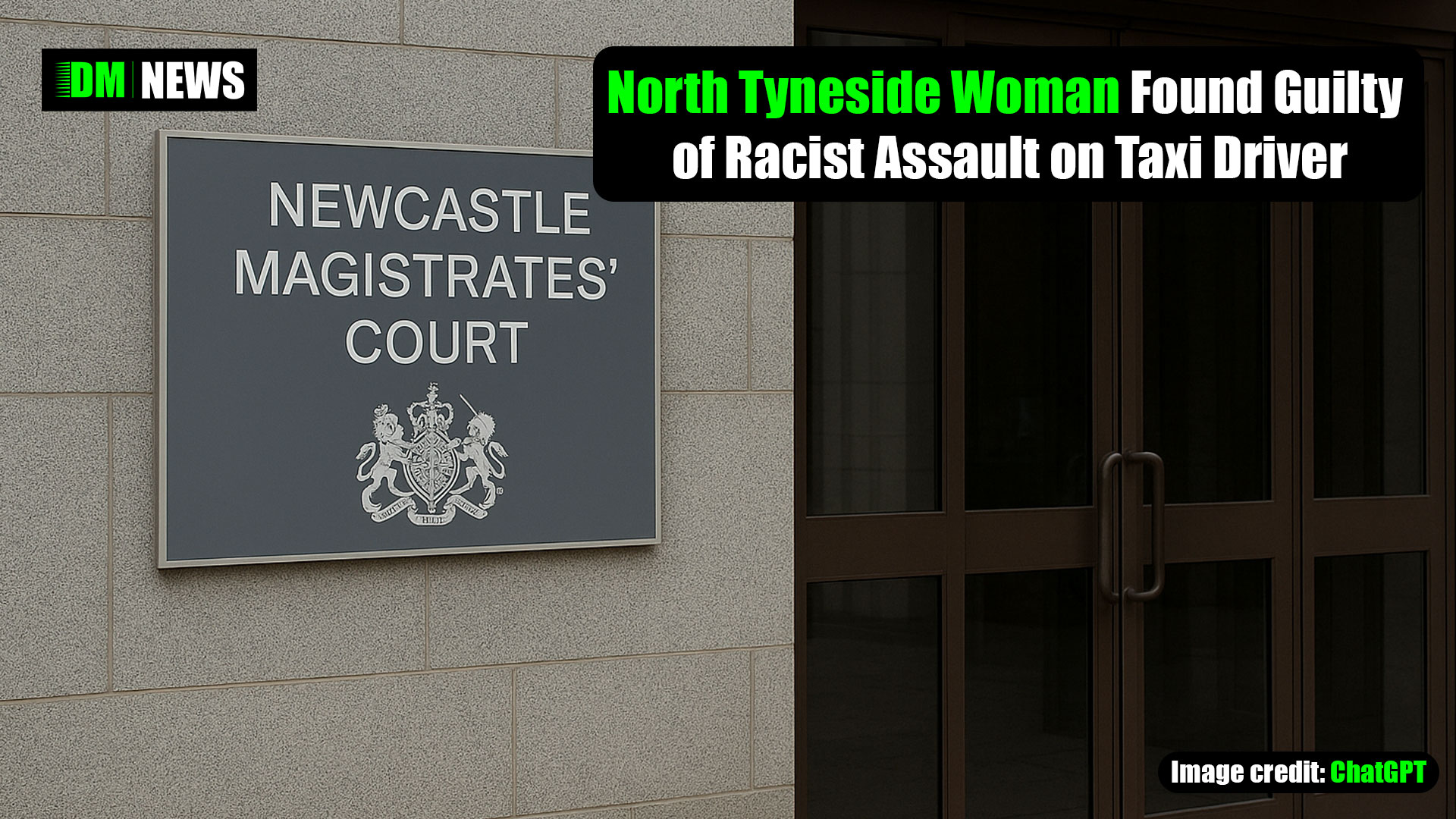 North Tyneside Woman Found Guilty of Racist Assault on Taxi Driver