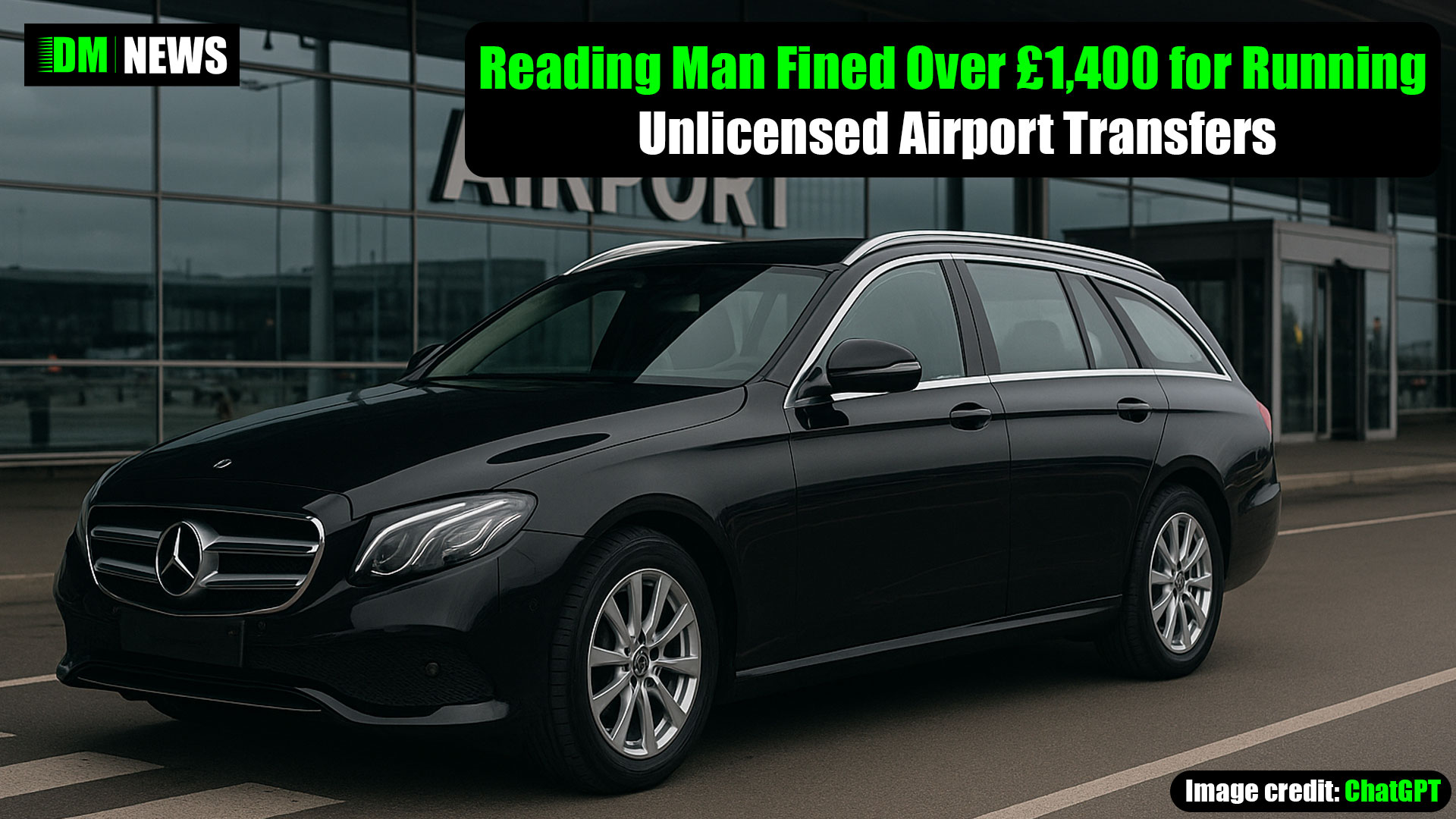 Reading Man Fined Over £1,400 for Running Unlicensed Airport Transfers
