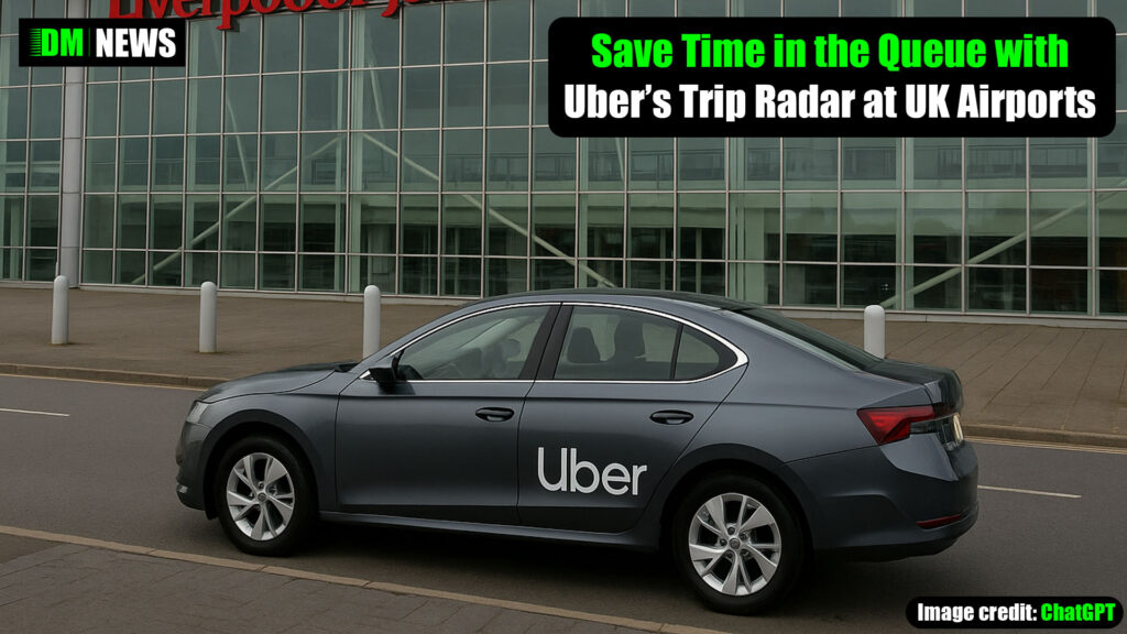 Save Time in the Queue with Uber’s Trip Radar at all UK Airports