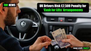 UK Drivers Risk £2,500 Penalty for ‘Cash for Lifts’ Arrangements