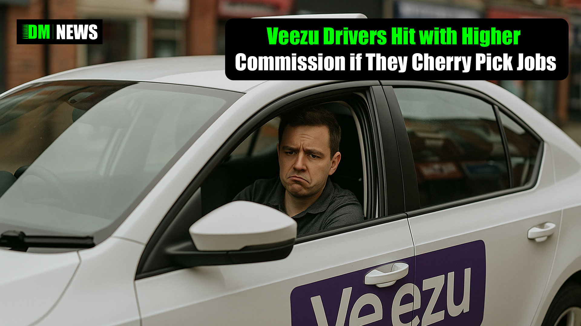 Veezu Drivers Hit with Higher Commission if They Cherry Pick Jobs