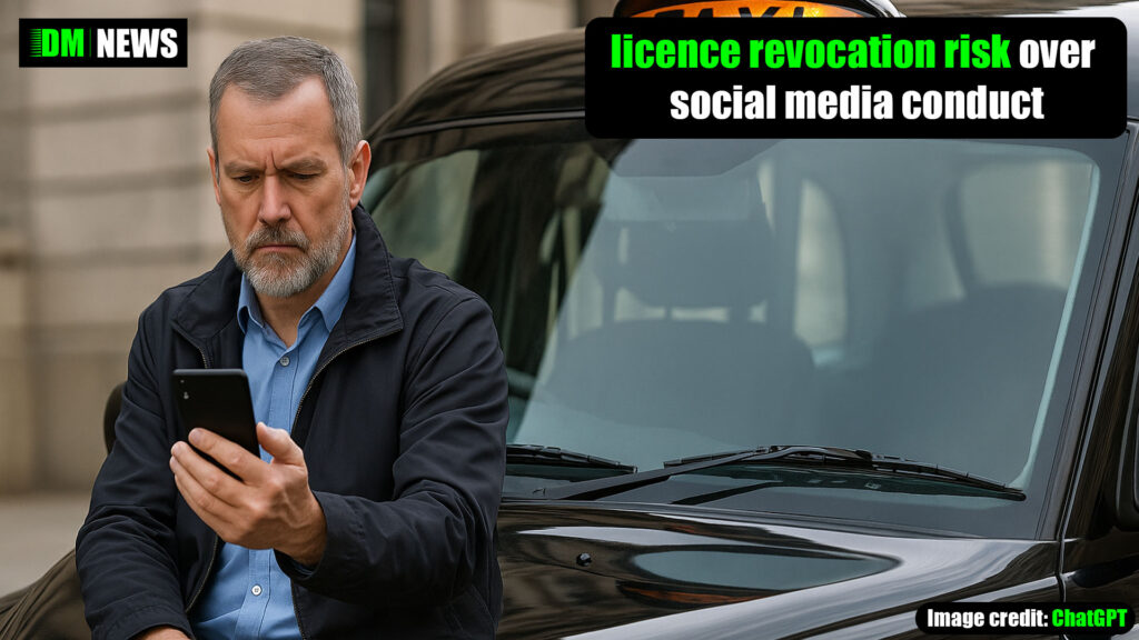 licence revocation risk over social media conduct