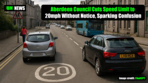 Aberdeen Council Cuts Speed Limit to 20mph Without Notice, Sparking Confusion