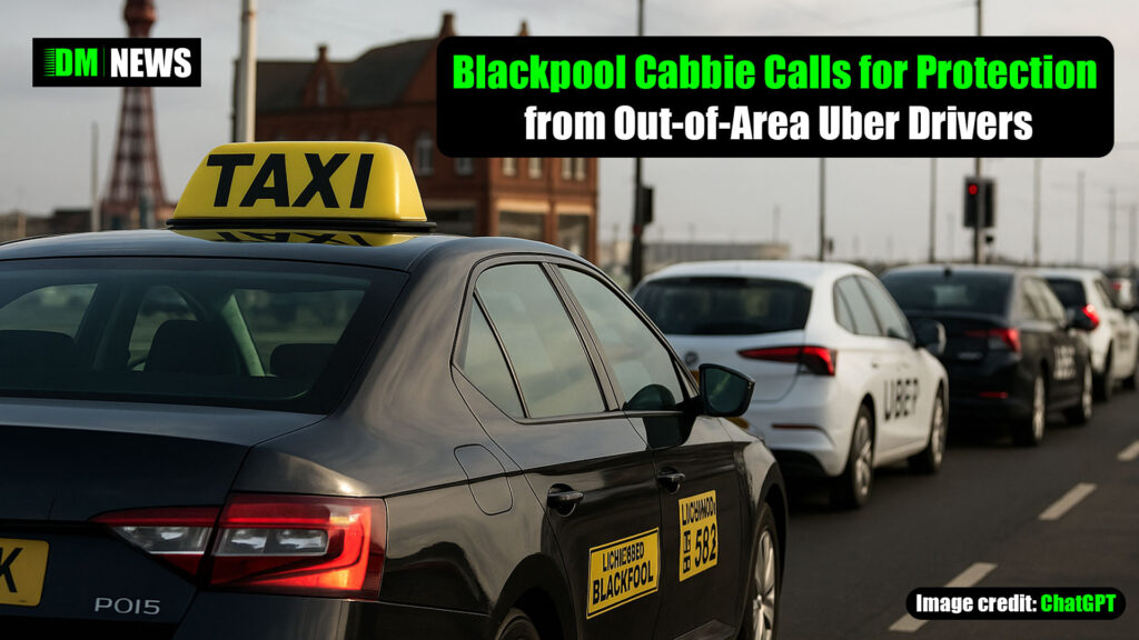 Blackpool Cabbie Calls for Protection from Out-of-Area Uber Drivers