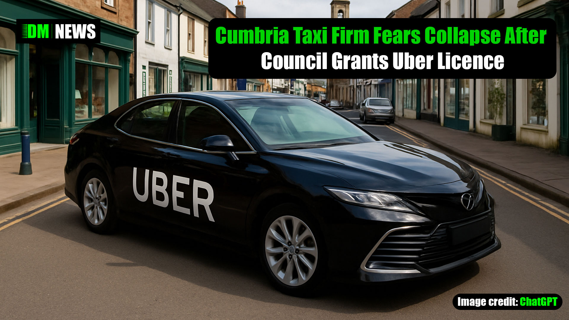 Cumbria Taxi Firm Fears Collapse After Council Grants Uber Licence
