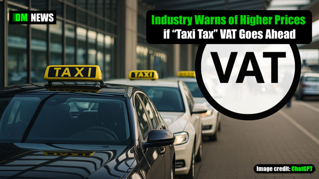 Industry Warns of Higher Prices if “Taxi Tax” VAT Goes Ahead