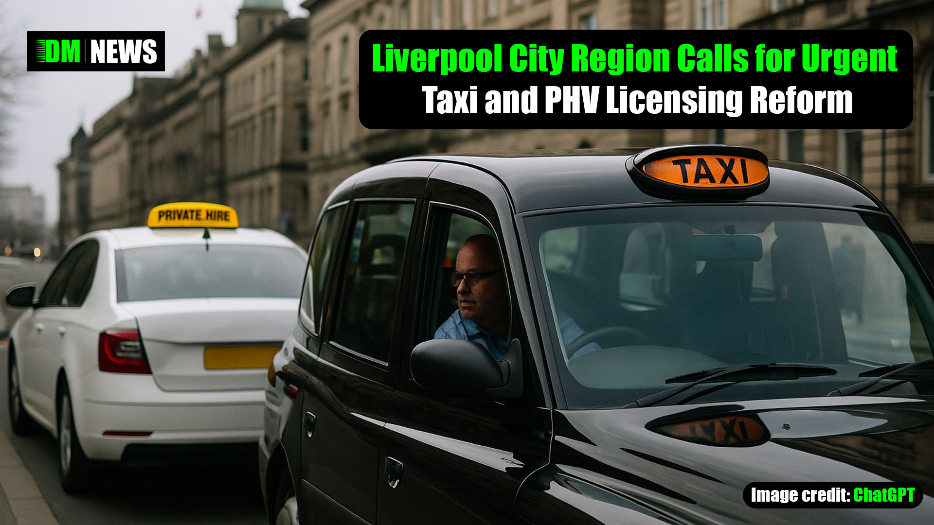 Liverpool City Region Calls for Urgent Taxi and PHV Licensing Reform
