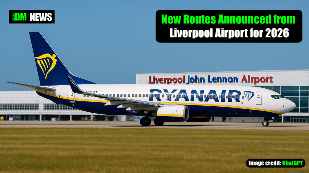 New Routes Announced from Liverpool John Lennon Airport for 2026