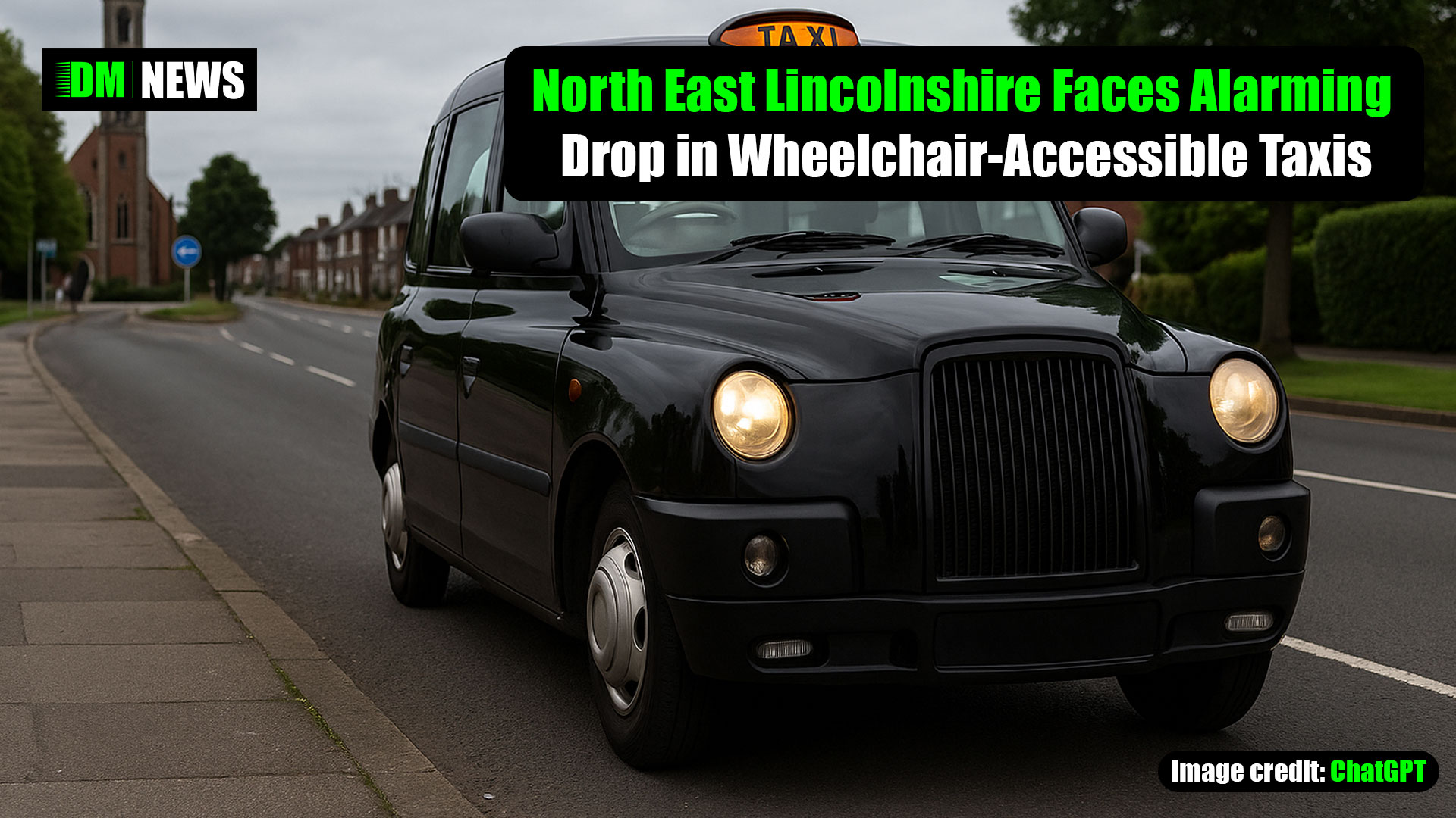 North East Lincolnshire Faces Alarming Drop in Wheelchair-Accessible Taxis