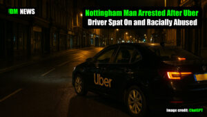 Nottingham Man Arrested After Uber Driver Spat On and Racially Abused